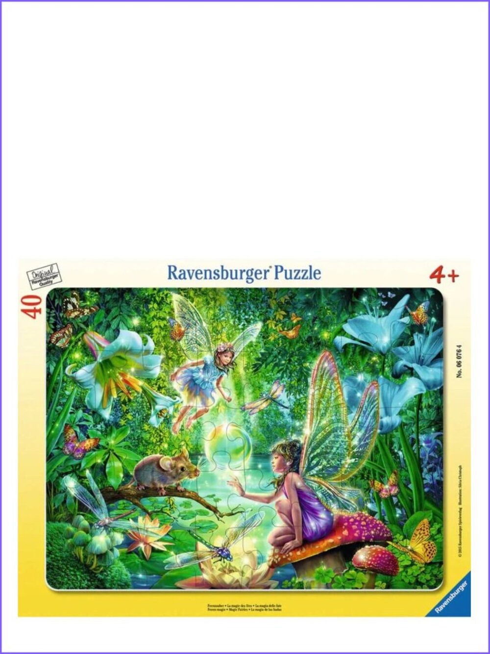 Frame Puzzles -  Fairy Magic (40 pc Puzzle) New Sealed Age 4+  New